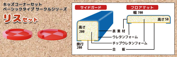 丸型リス セット