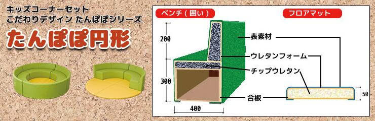 たんぽぽ円形 セット